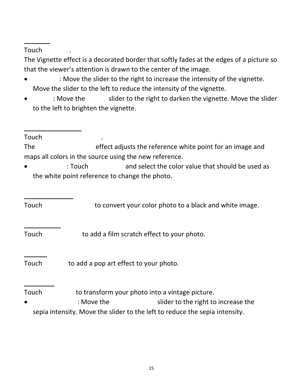 Vivitar vivtarr i7 User Manual | Page 15 / 81