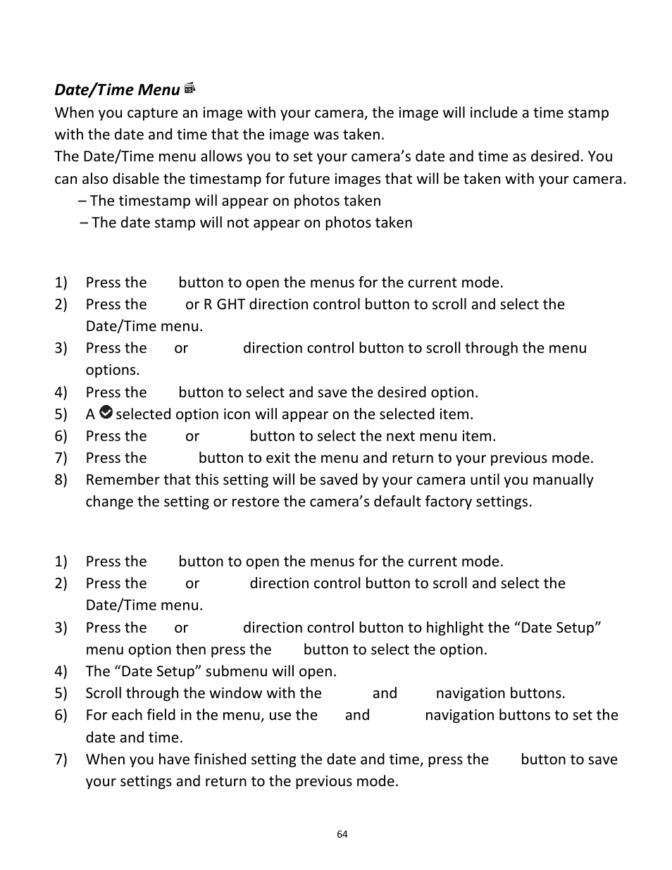 Vivitar vivtarr i7 User Manual | Page 64 / 81