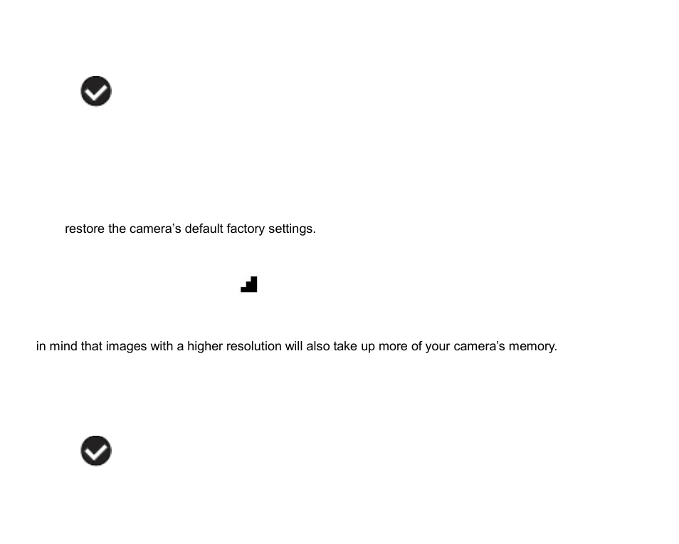 Image resolution menu | Vivitar ViviCam T026 User Manual | Page 17 / 66