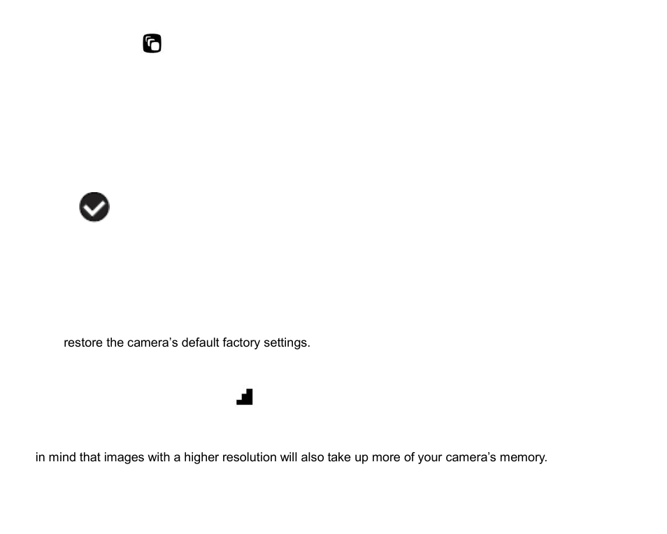 Scene menu, Image resolution menu | Vivitar ViviCam T026 User Manual | Page 39 / 66