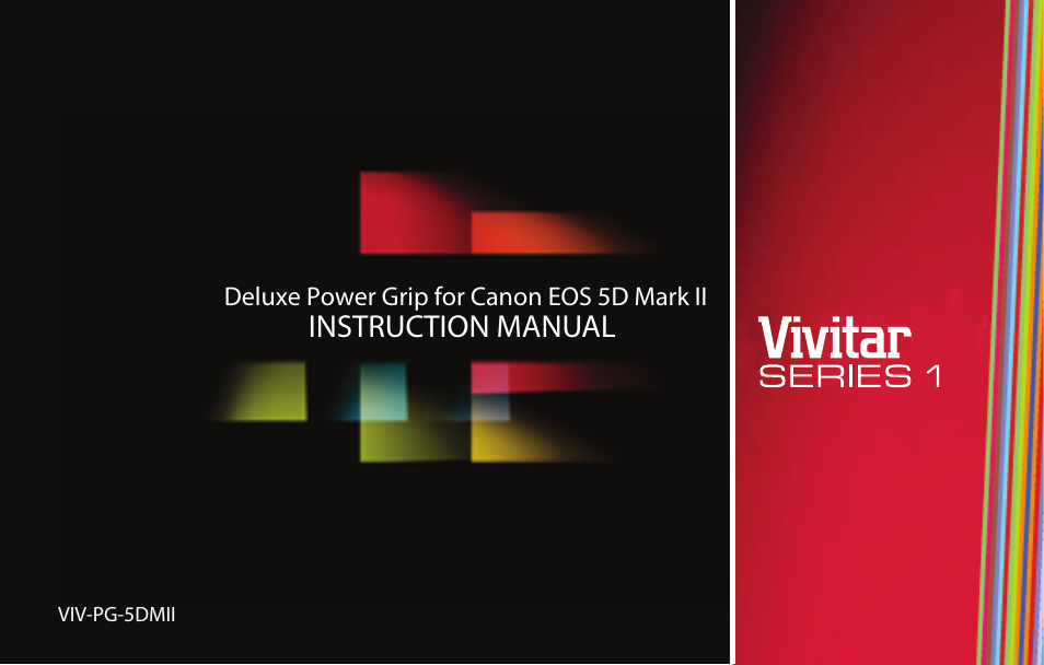 Vivitar VIV-PG-5DMII User Manual | 20 pages