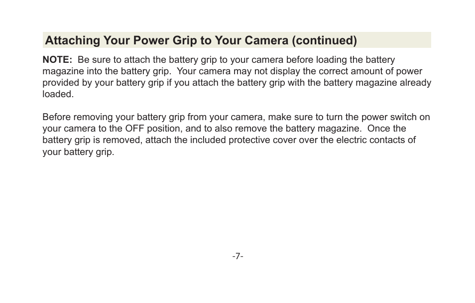 Pg 8 | Vivitar VIV-PG-5DMII User Manual | Page 8 / 20