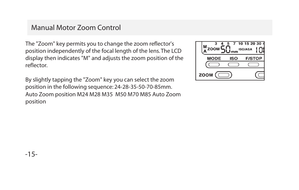 Df383 pg 16 | Vivitar POWER ZOOM DF-383 User Manual | Page 16 / 24