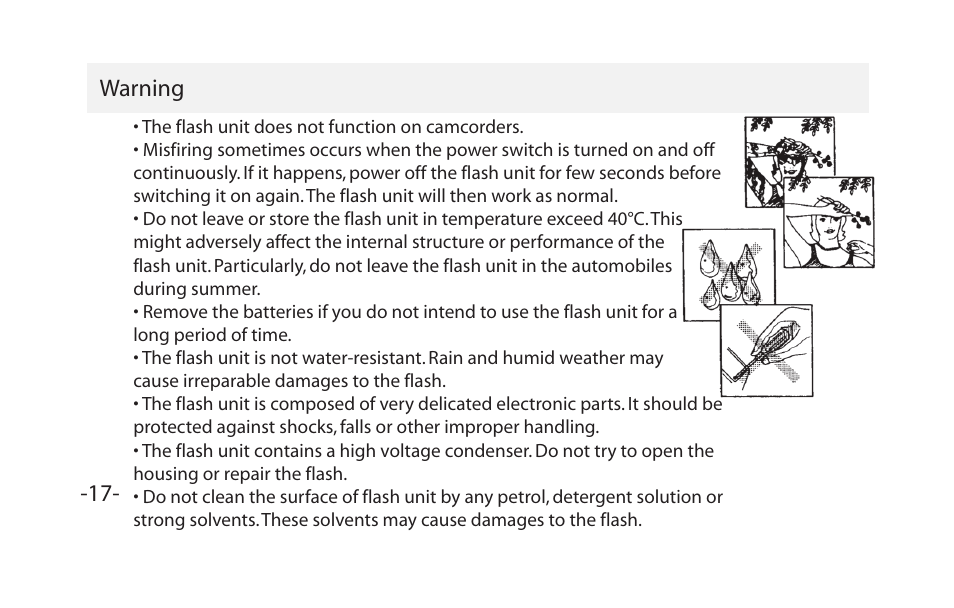 Df383 pg 18 | Vivitar POWER ZOOM DF-383 User Manual | Page 18 / 24