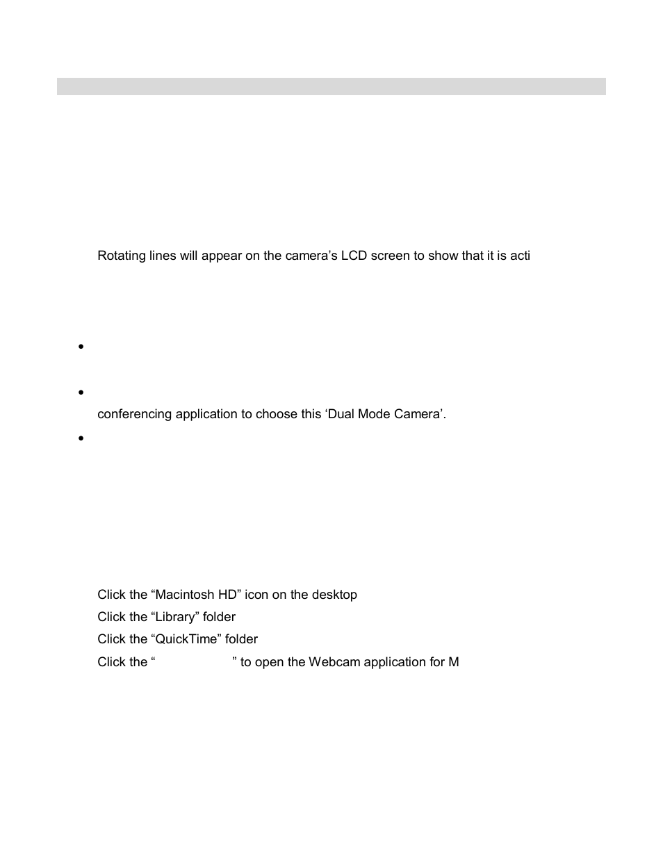 Using your camera as a webcam | Vivitar Digital Binocular Camera viv-cv-530v User Manual | Page 18 / 23