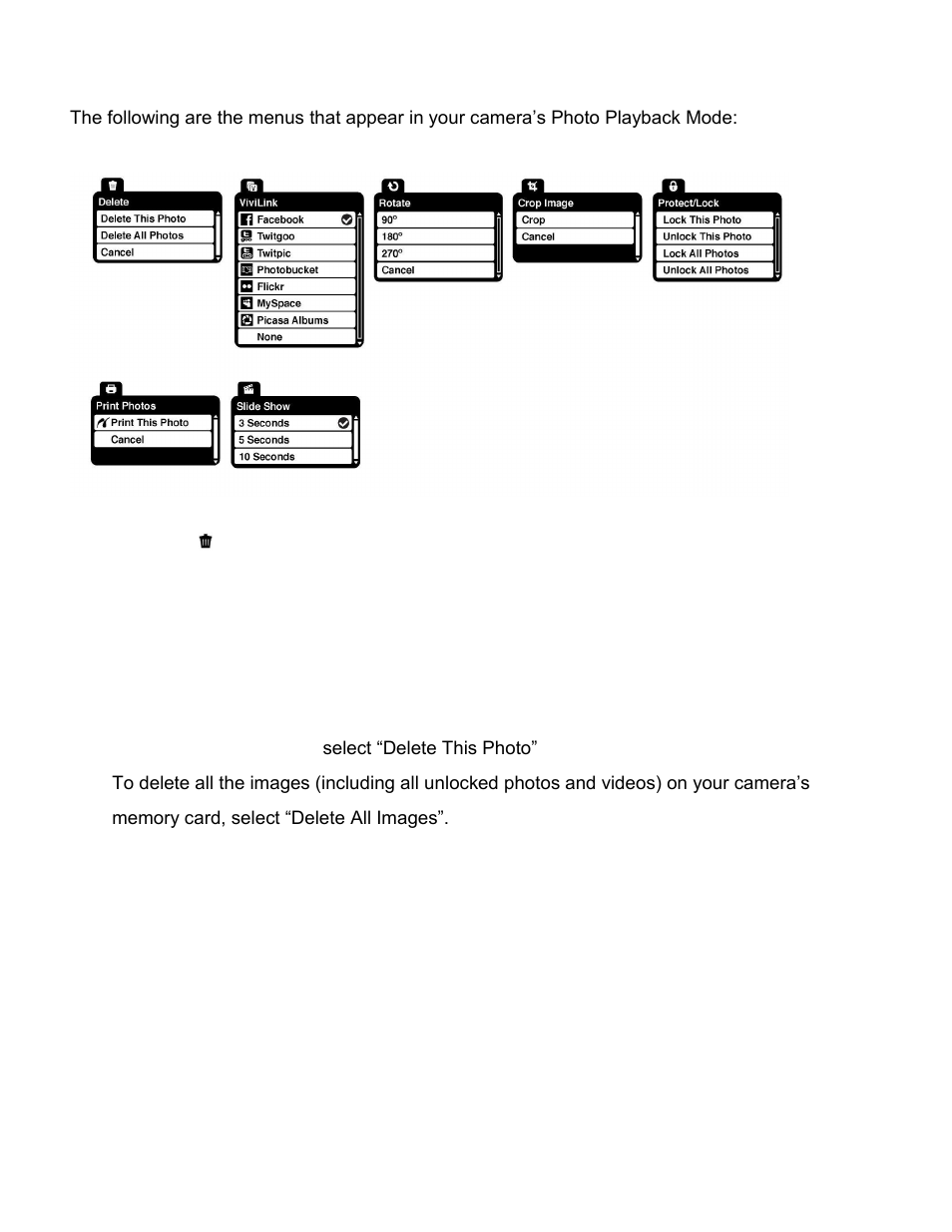 Vivitar VIVICAM T532 User Manual | Page 29 / 55