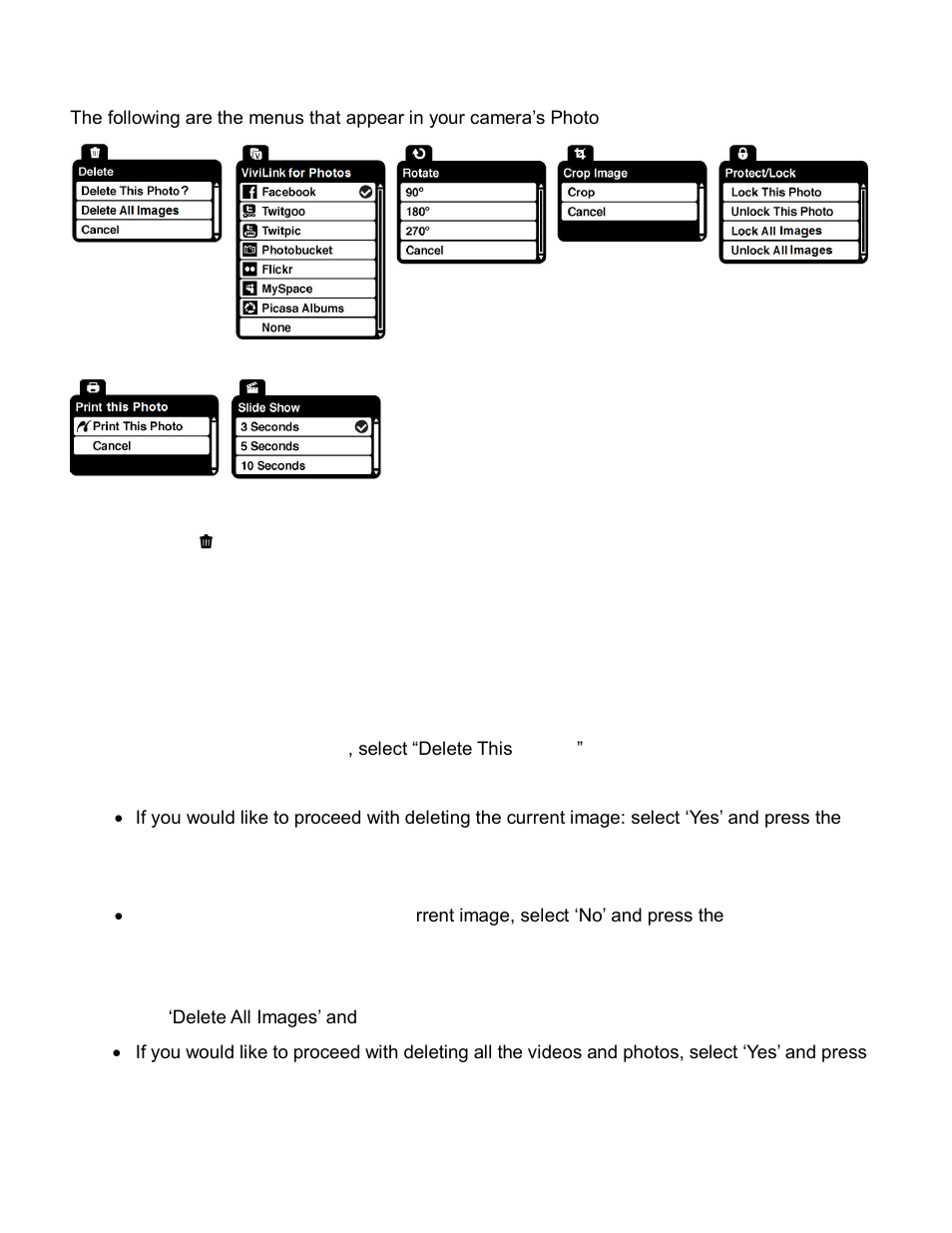 Vivitar VIVICAM F536 User Manual | Page 33 / 61