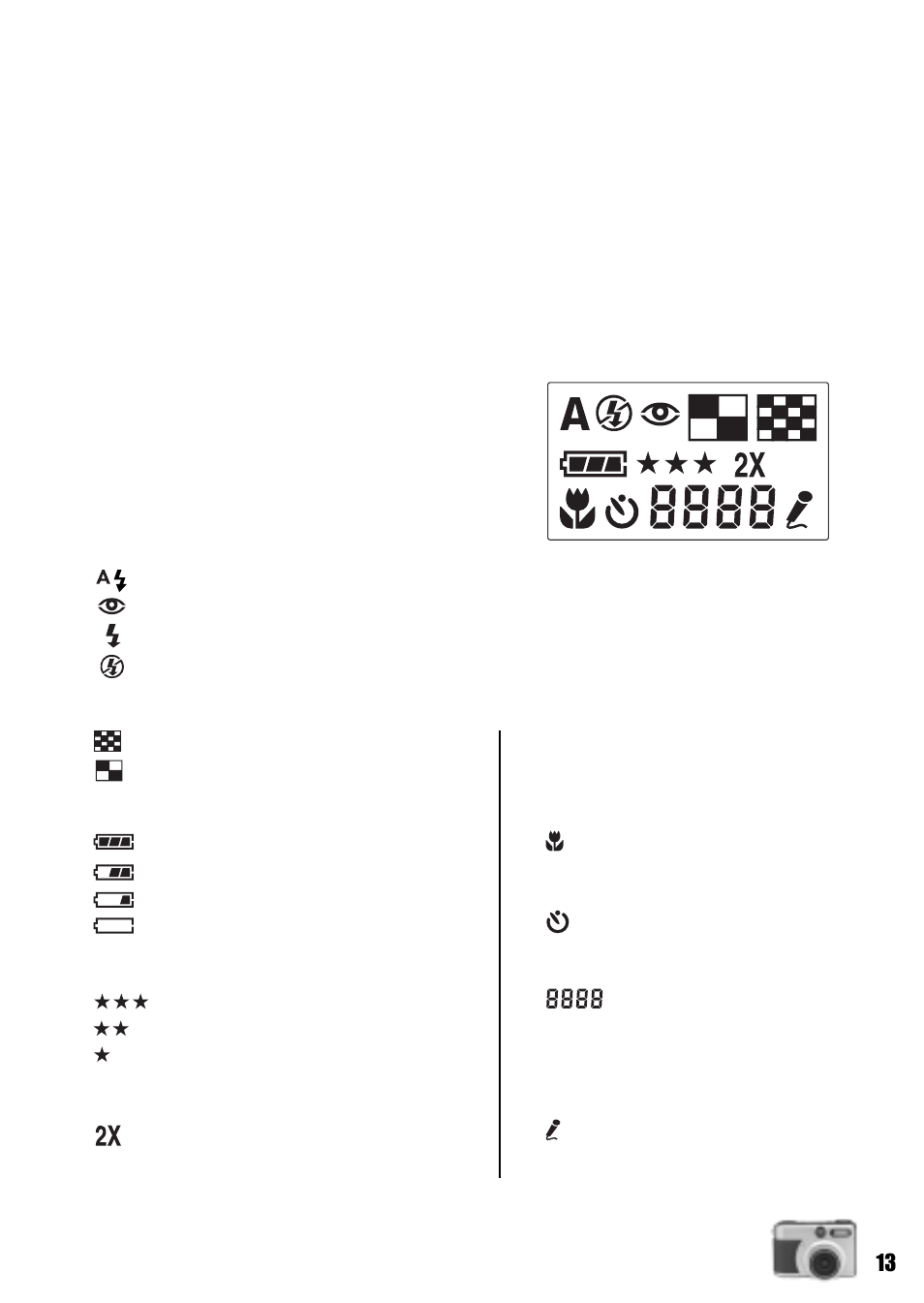 View angle adjustment knob, Status lcd | Vivitar Vivicam 3735 User Manual | Page 13 / 44