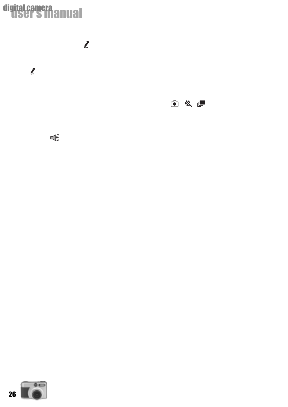 User’s manual | Vivitar Vivicam 3735 User Manual | Page 26 / 44