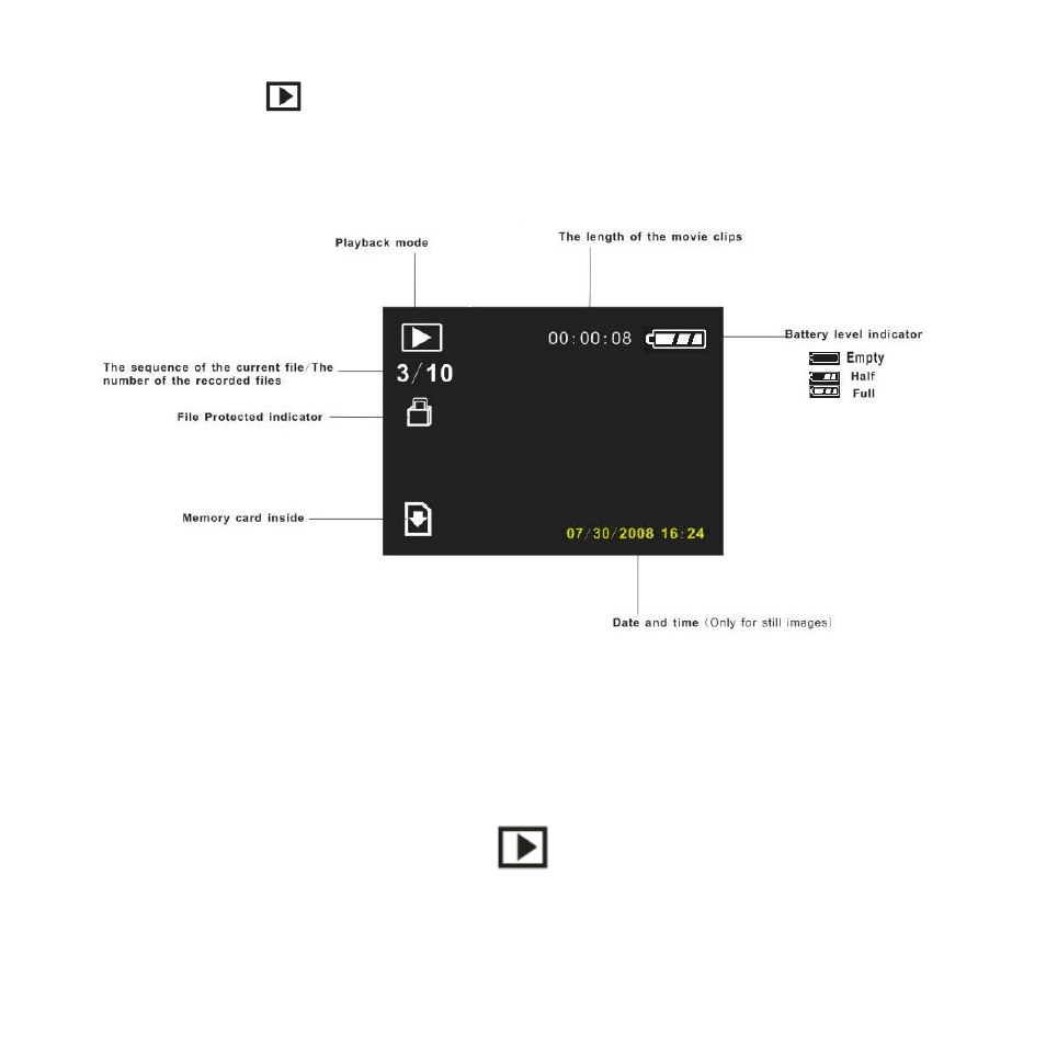 Playback mode | Vivitar ViviCam 8400 User Manual | Page 29 / 59