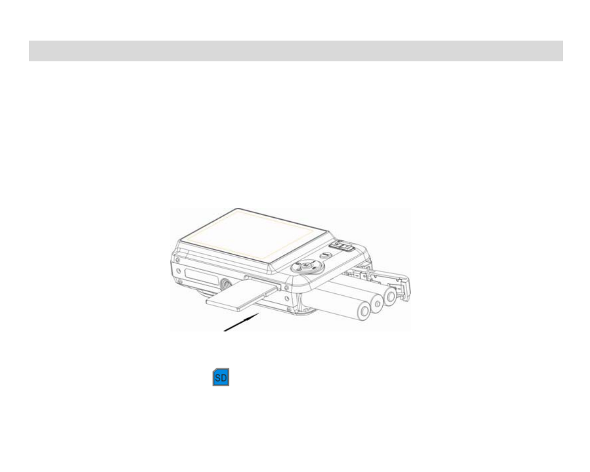 Installing sd memory card | Vivitar ViviCam X327 User Manual | Page 8 / 55
