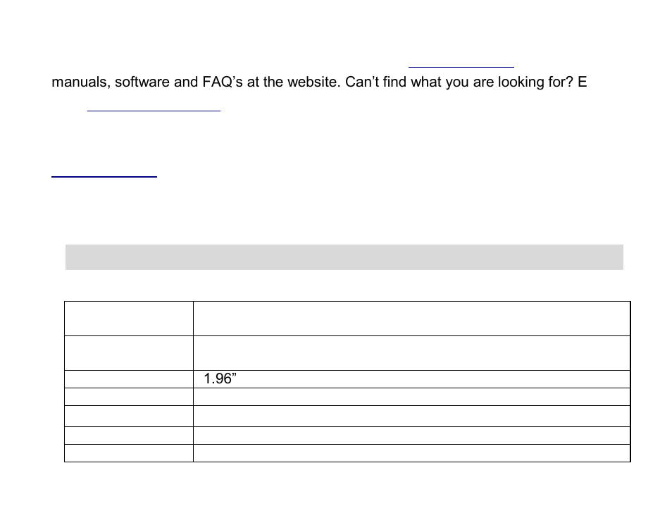 Technical specifications | Vivitar DVR 518 User Manual | Page 71 / 74