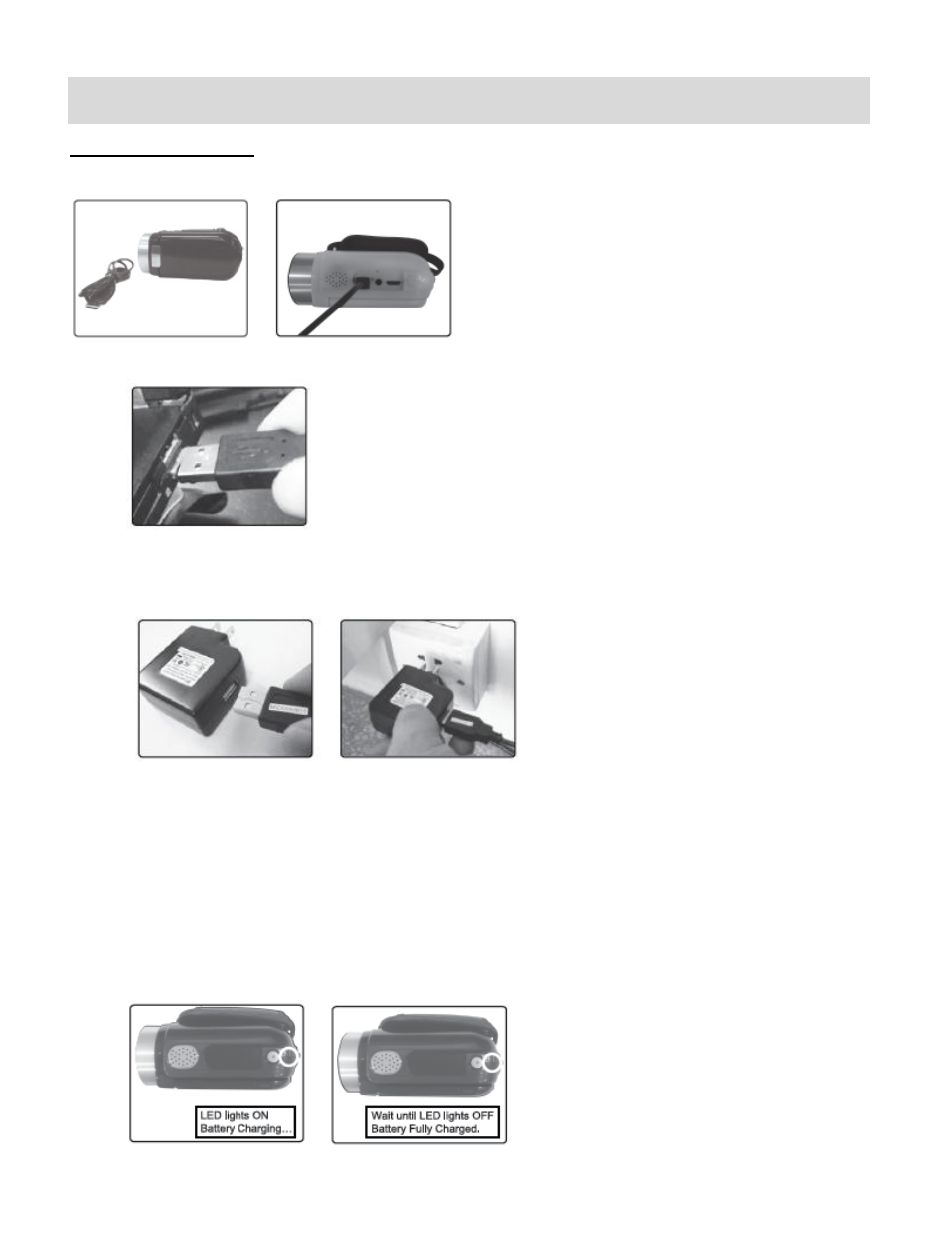 Initial camera setup | Vivitar 3D DIGITAL CAMCORDER DVR 790HD User Manual | Page 5 / 65