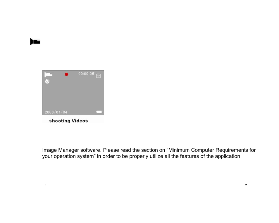 Video mode | Vivitar VIVICAM 8690 User Manual | Page 30 / 49
