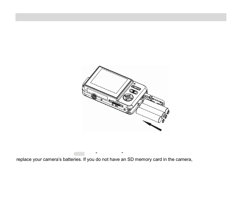 Prepare your camera for use, Install batteries | Vivitar VIVICAM 8690 User Manual | Page 7 / 49