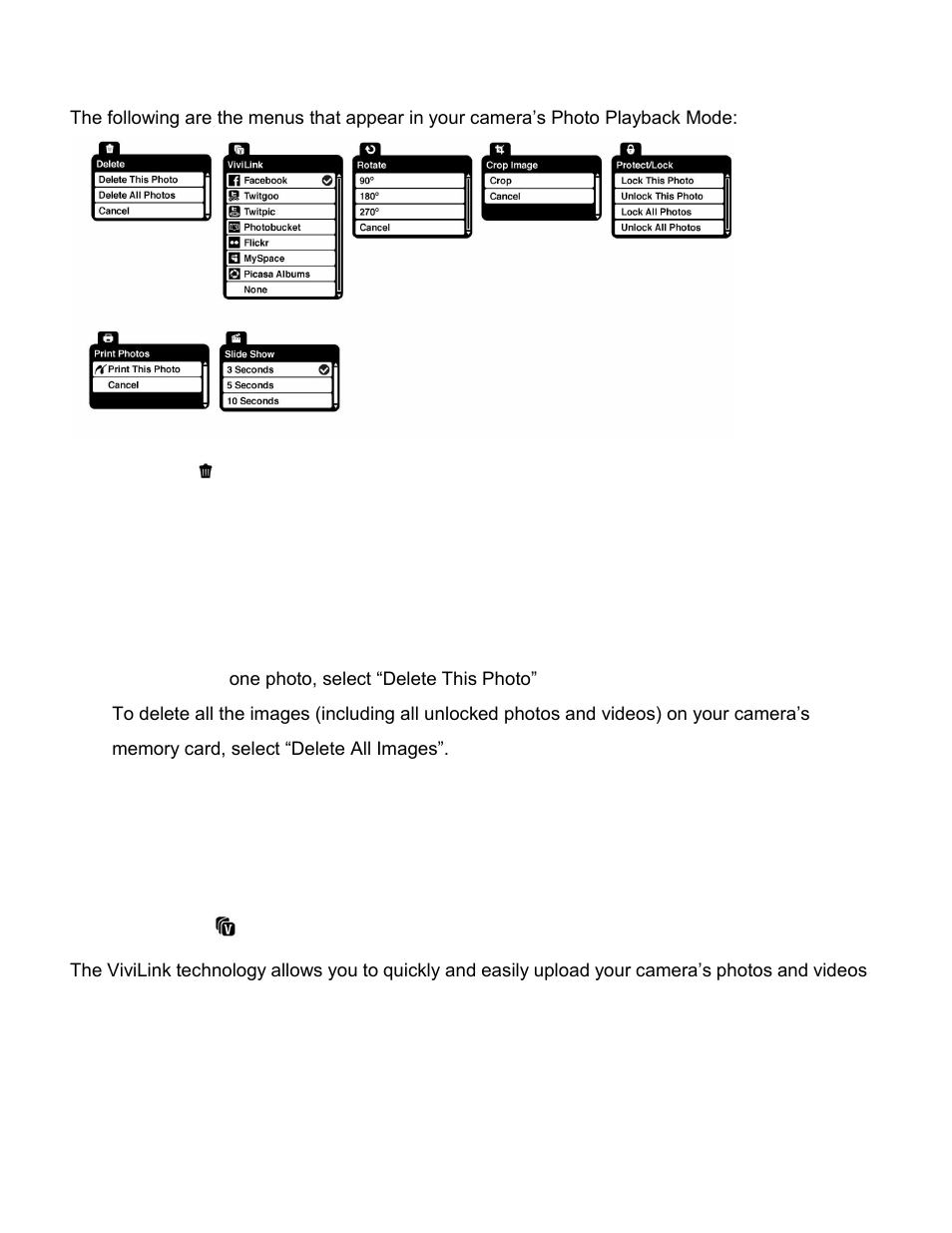 Vivitar VIVICAM 5028 User Manual | Page 29 / 53