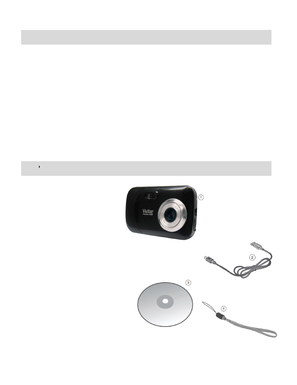 Introduction, What‟s included | Vivitar VIVICAM 5028 User Manual | Page 3 / 53