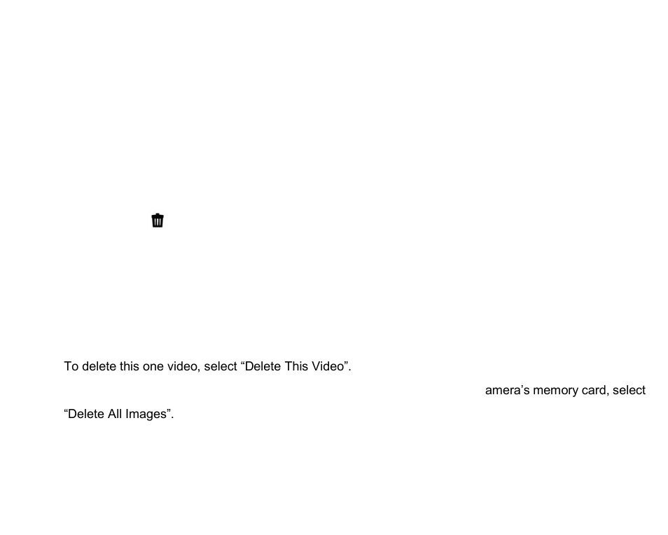 Delete menu | Vivitar VIVICAM X026 User Manual | Page 55 / 66
