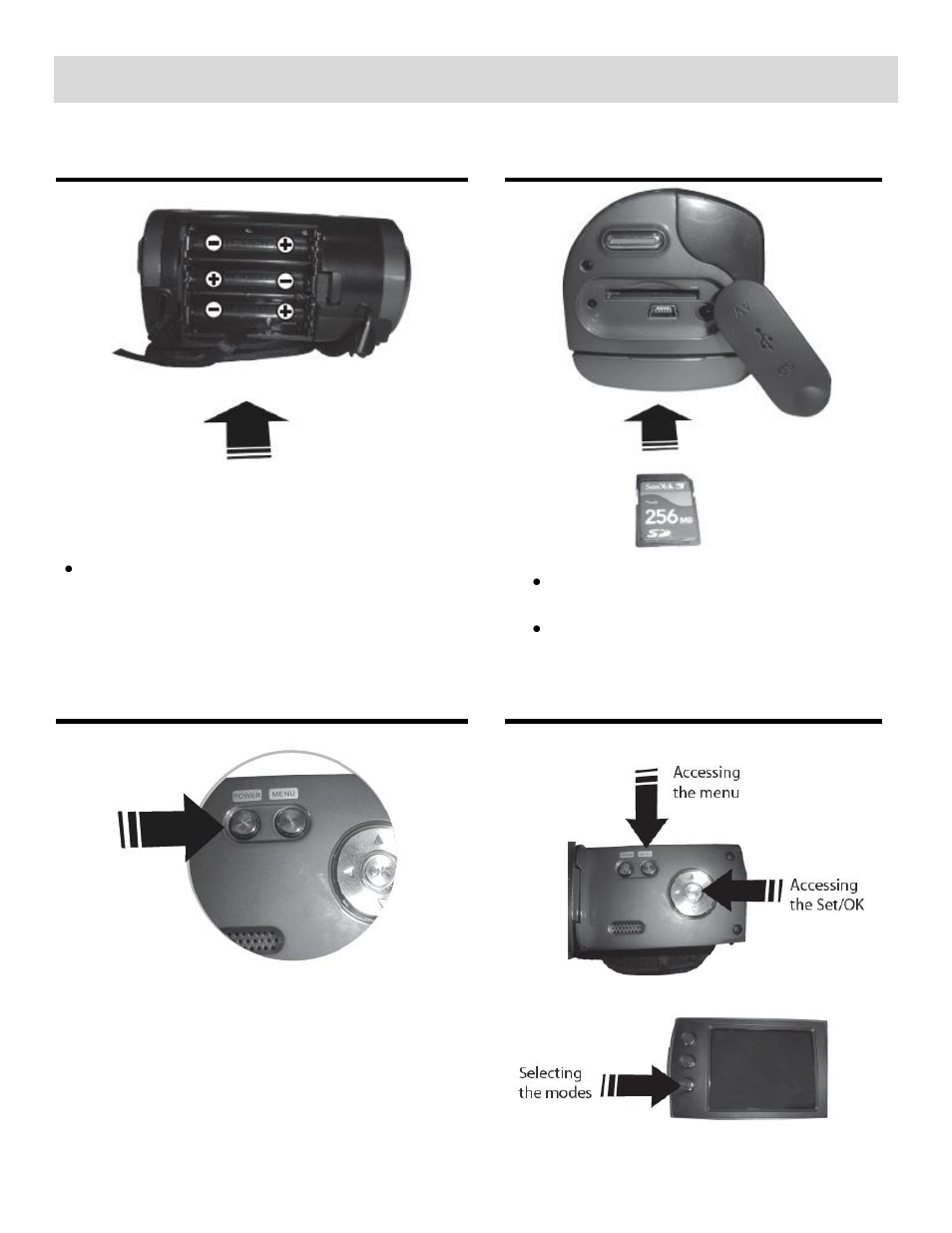 Initial camera setup | Vivitar DVR 1020HD User Manual | Page 7 / 57