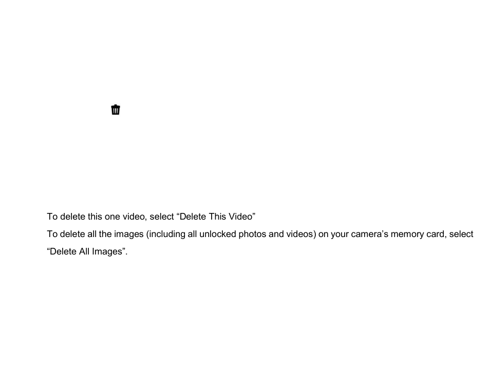 Delete menu | Vivitar DVR 528 User Manual | Page 31 / 67
