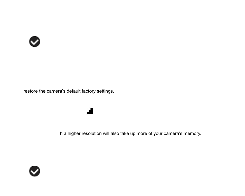 Image resolution menu | Vivitar DVR 528 User Manual | Page 36 / 67