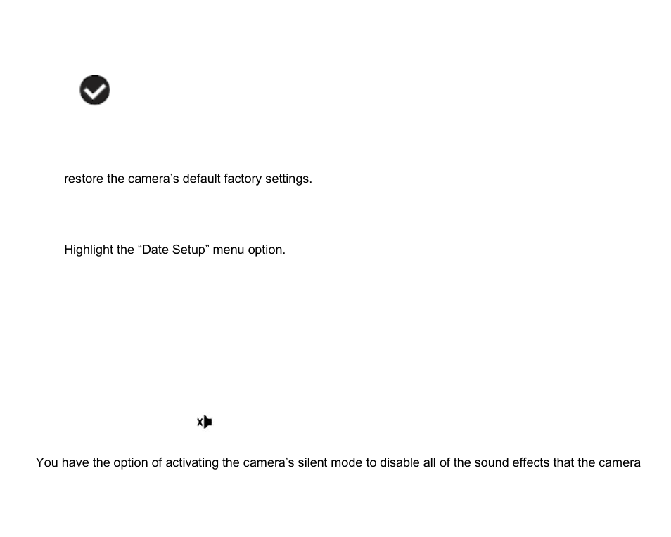 Silent mode menu | Vivitar DVR 528 User Manual | Page 47 / 67