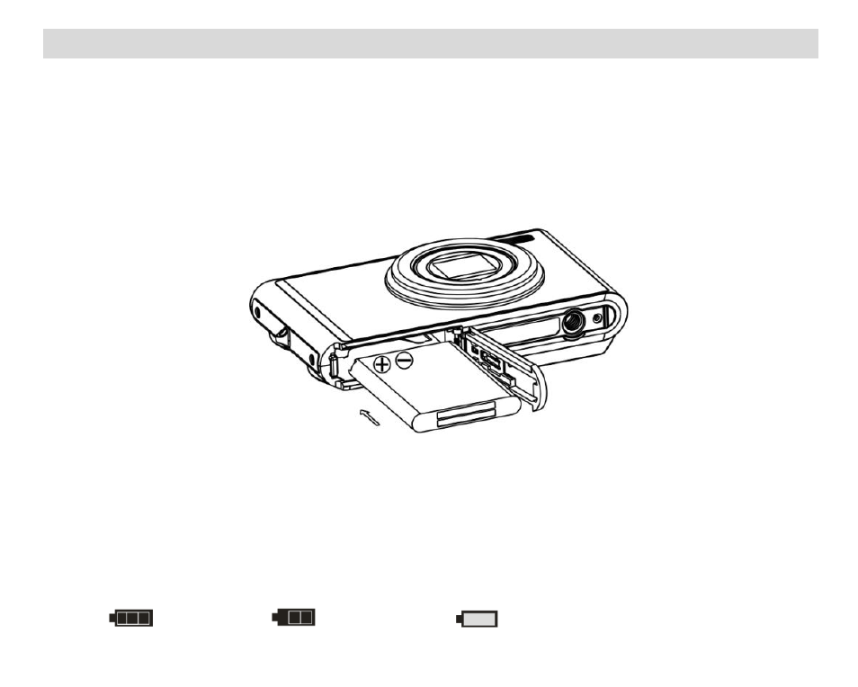 Preparing your camera for use, Install lithium battery | Vivitar ViviCam 8225 User Manual | Page 7 / 58