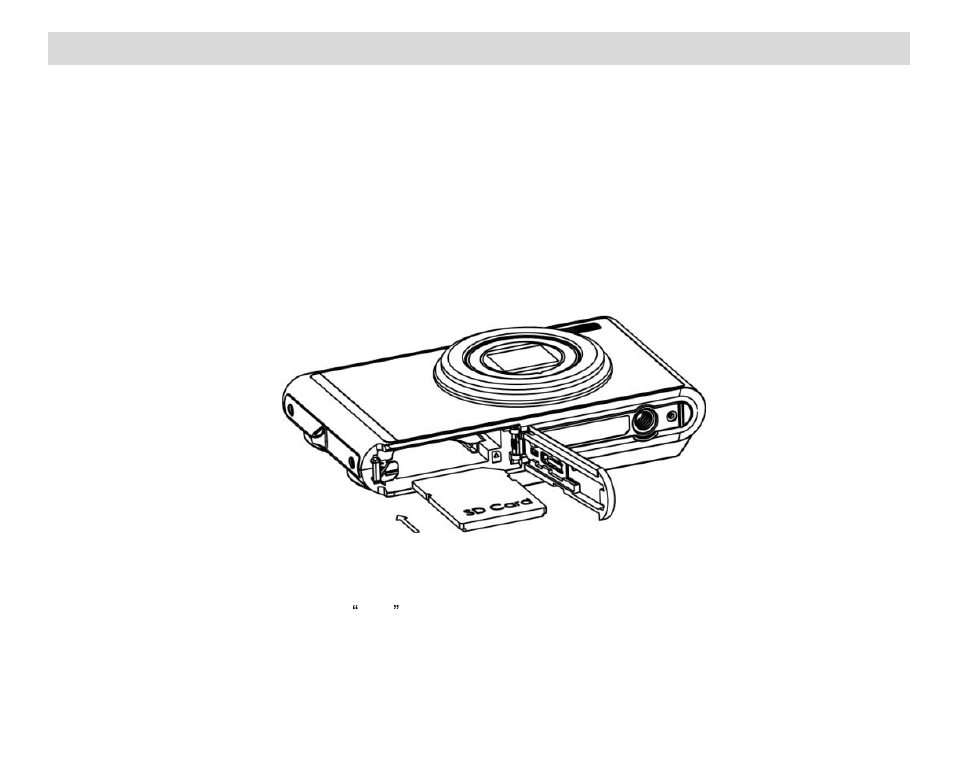 Installing sd memory card | Vivitar ViviCam 8225 User Manual | Page 9 / 58