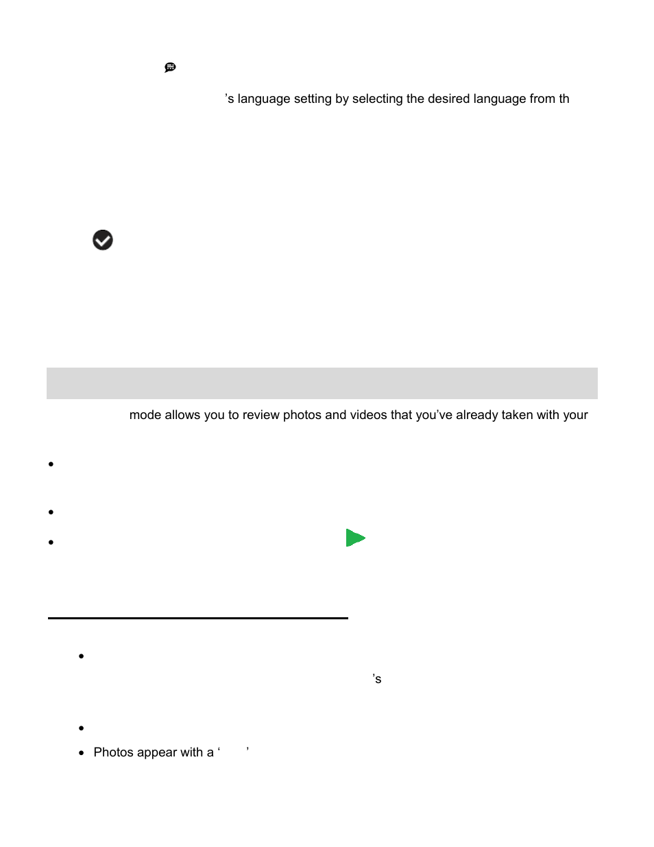 Photo playback mode | Vivitar DVR 380 User Manual | Page 22 / 33