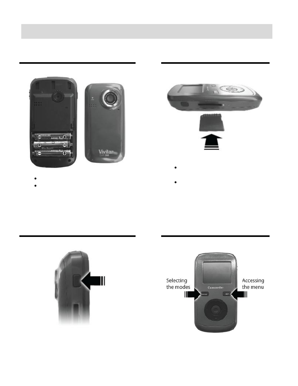 Vivitar DVR 380 User Manual | Page 5 / 33