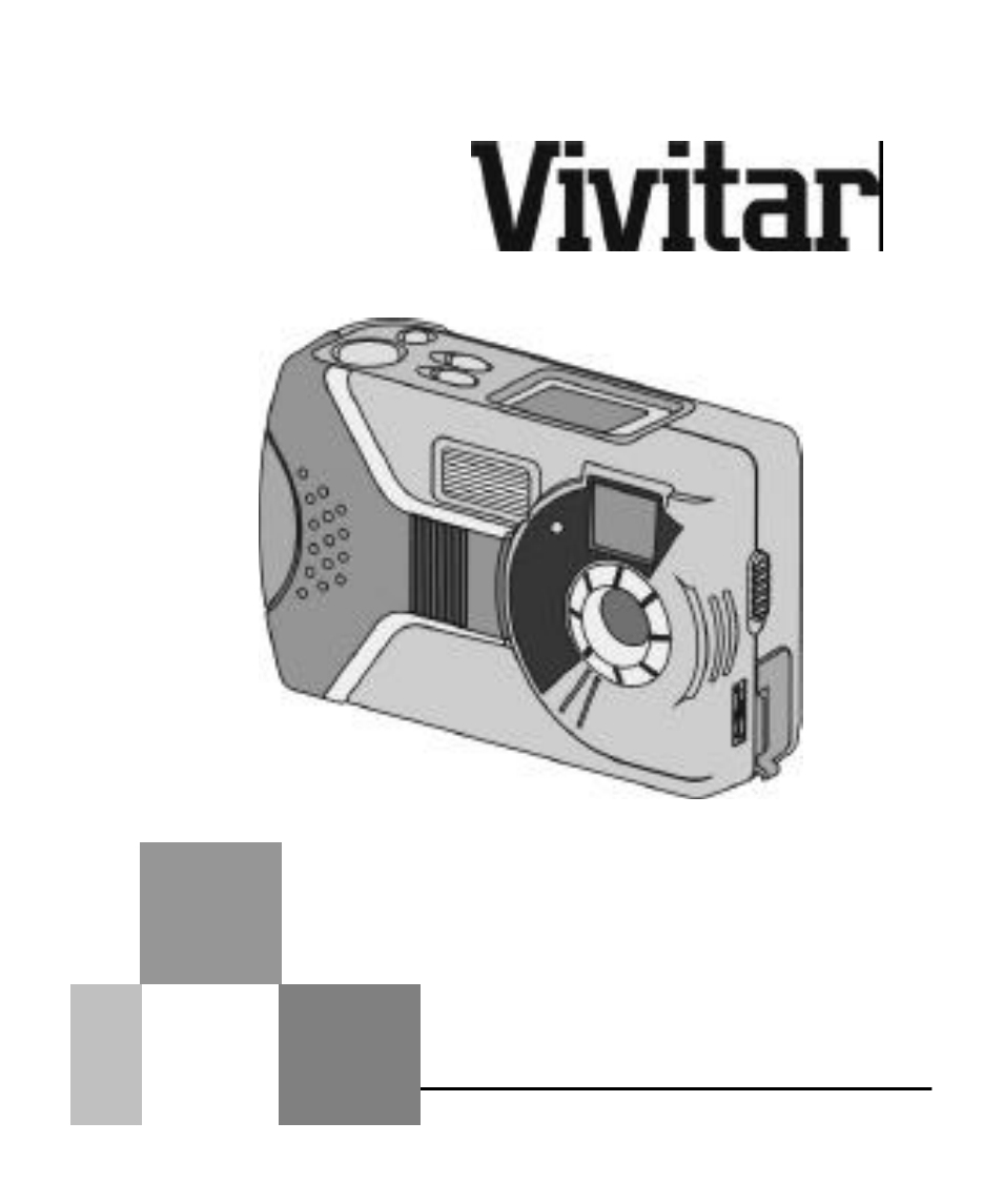 Vivitar ViviCam 3340 User Manual | 28 pages