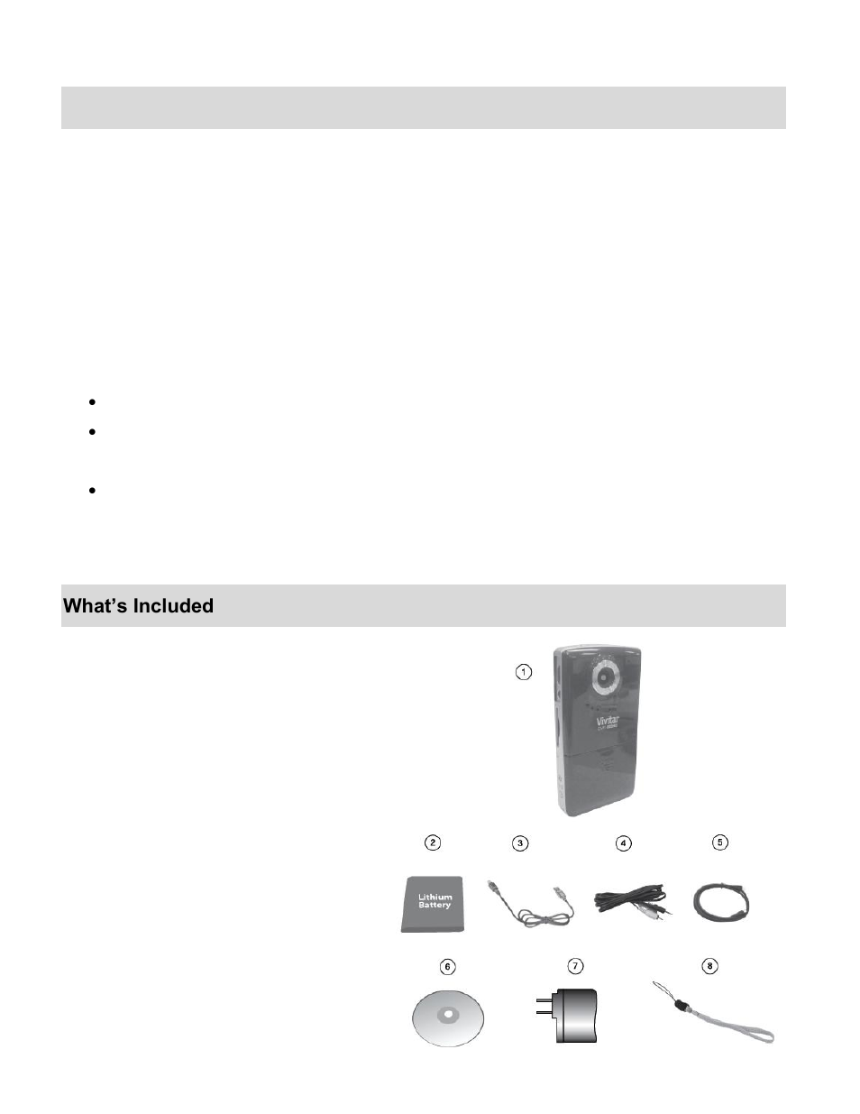 Introduction, What‟s included | Vivitar DVR 805HD User Manual | Page 3 / 48
