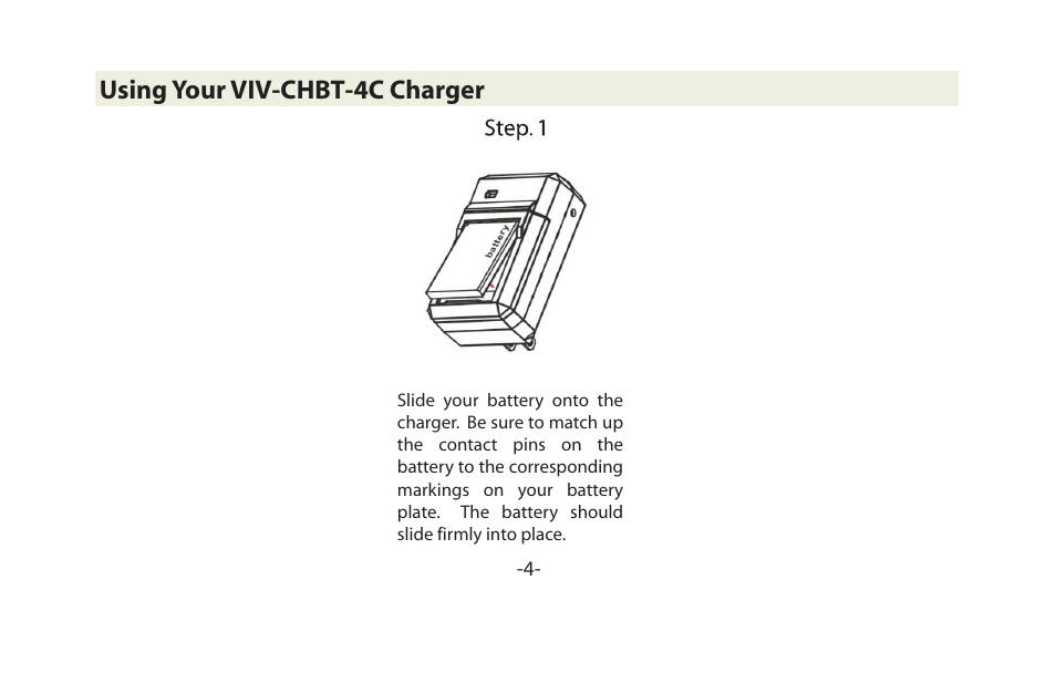 Pg 5 | Vivitar VIV-CHBT-4C User Manual | Page 5 / 12