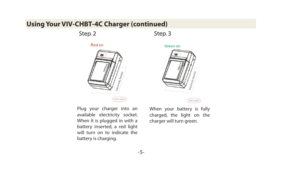 Pg 6 | Vivitar VIV-CHBT-4C User Manual | Page 6 / 12