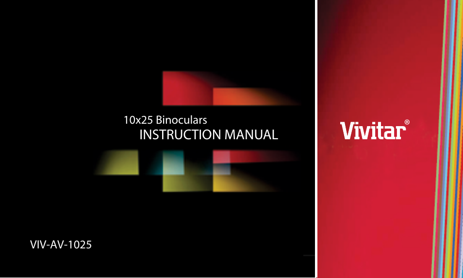 Vivitar VIV-AV-1025 User Manual | 8 pages