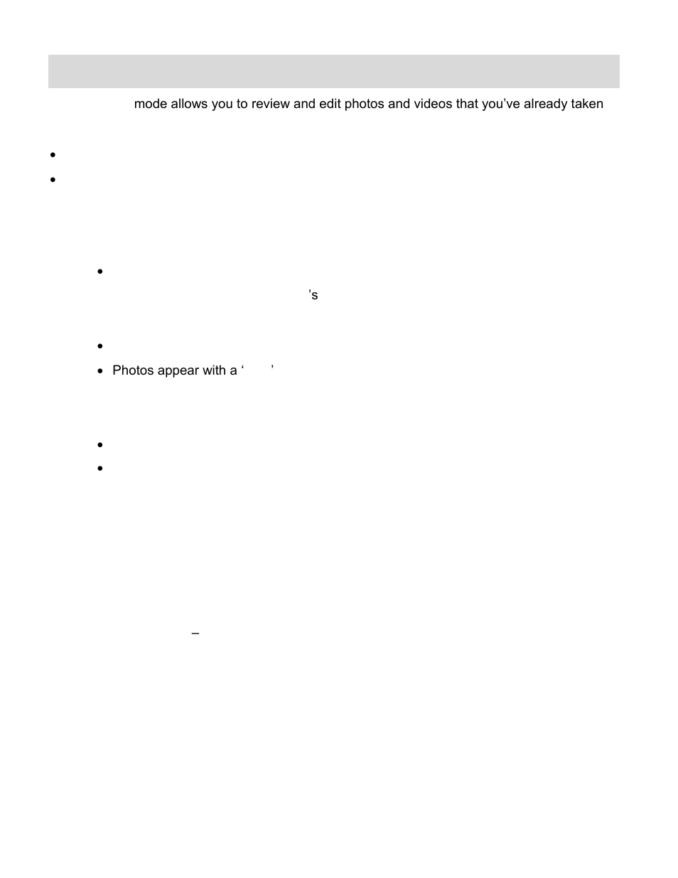 Photo playback mode | Vivitar DVR 610 User Manual | Page 38 / 50