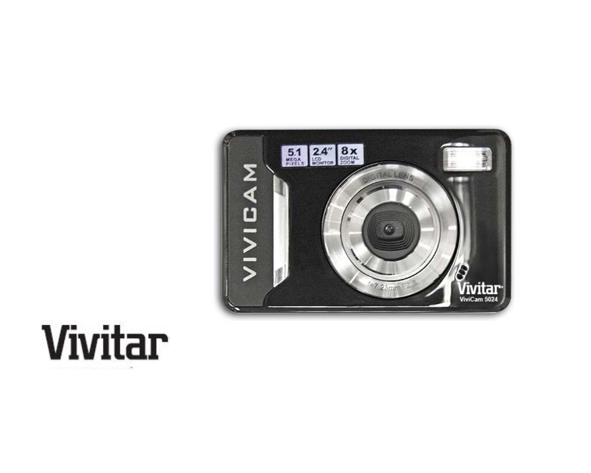 Vivitar ViviCam 5024 User Manual | 35 pages