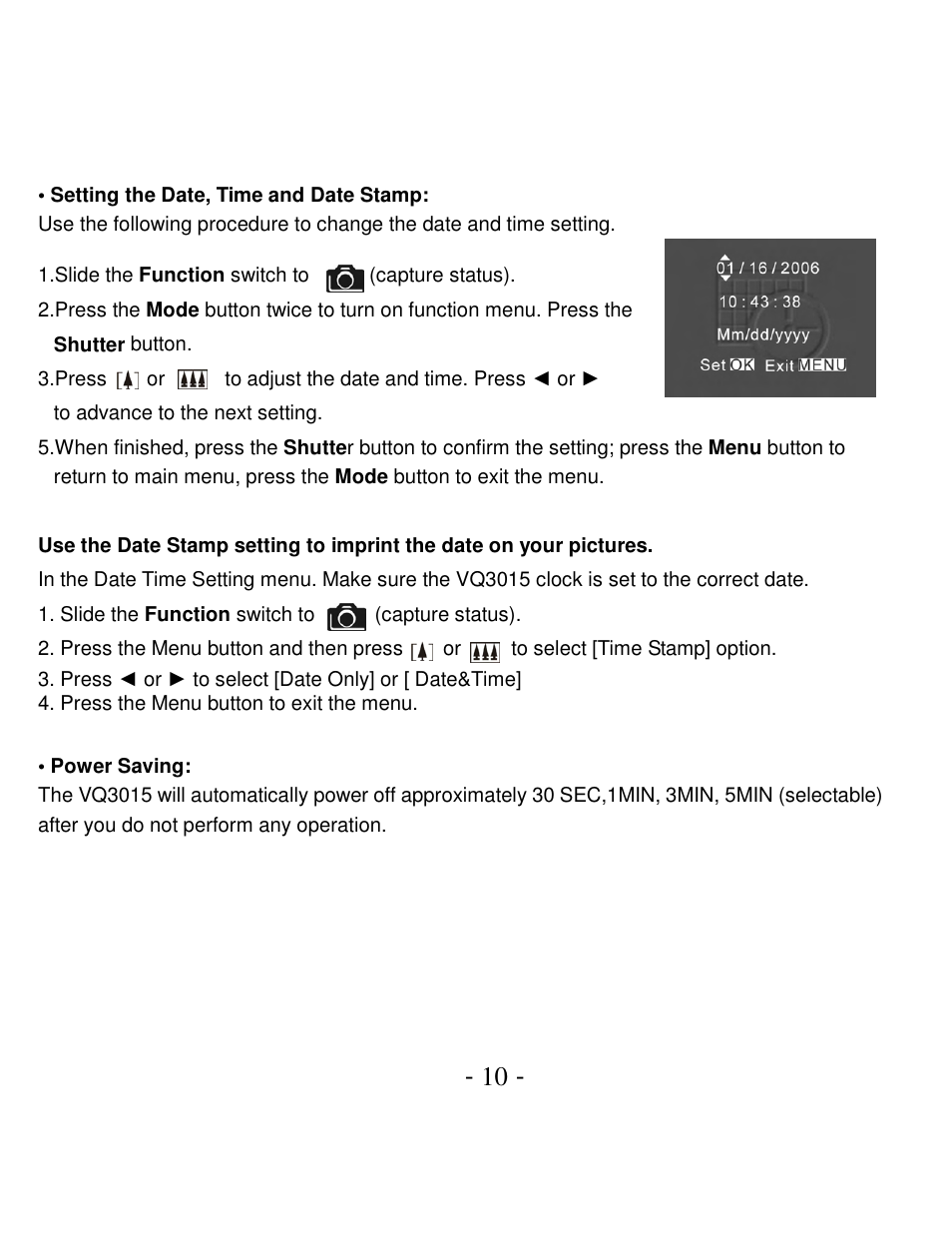 VistaQuest VQ3015 User Manual | Page 15 / 44