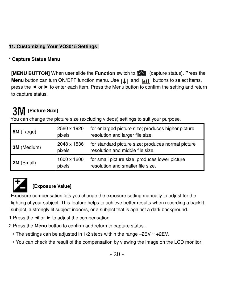VistaQuest VQ3015 User Manual | Page 25 / 44