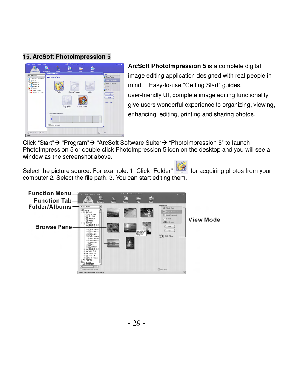 VistaQuest VQ3015 User Manual | Page 34 / 44