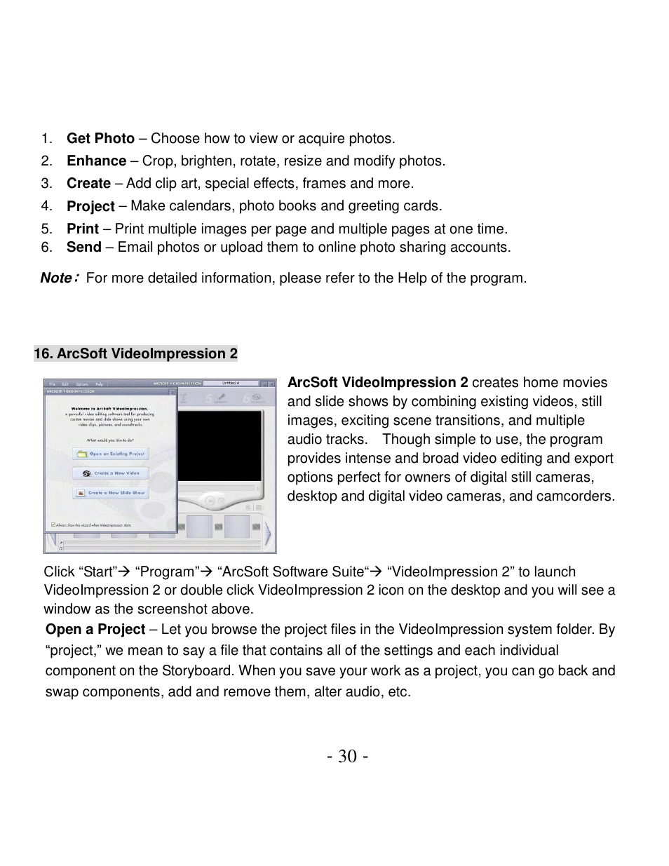 VistaQuest VQ3015 User Manual | Page 35 / 44