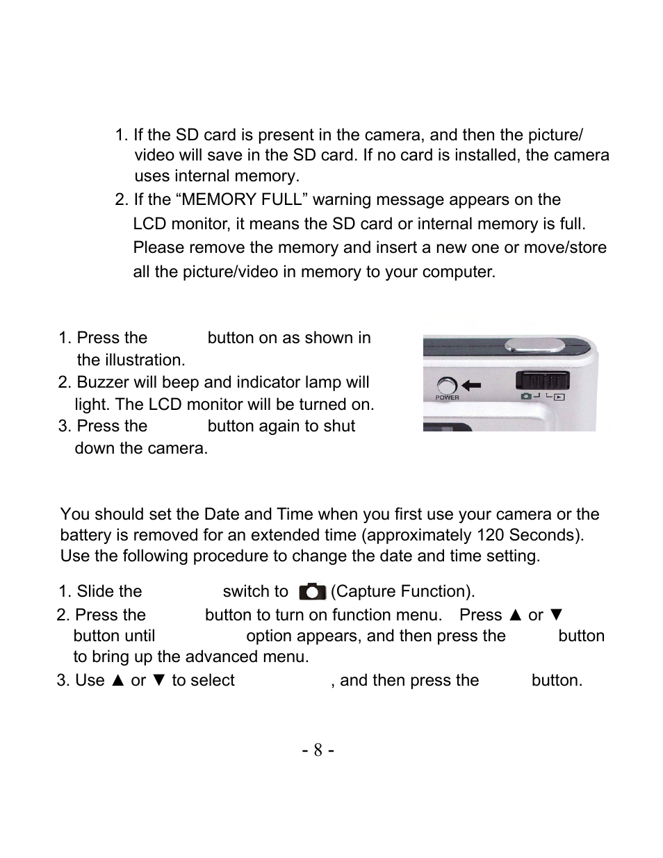 VistaQuest VQ-3110 User Manual | Page 12 / 47