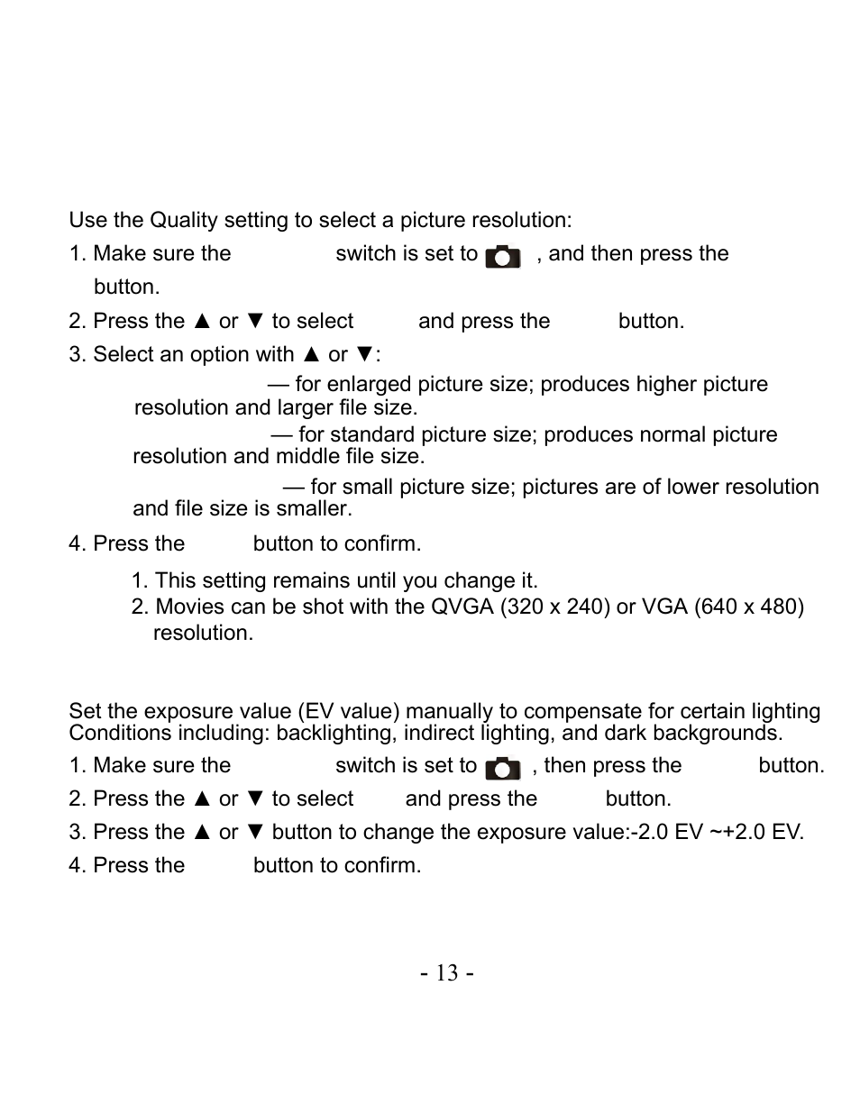 VistaQuest VQ-3110 User Manual | Page 17 / 47