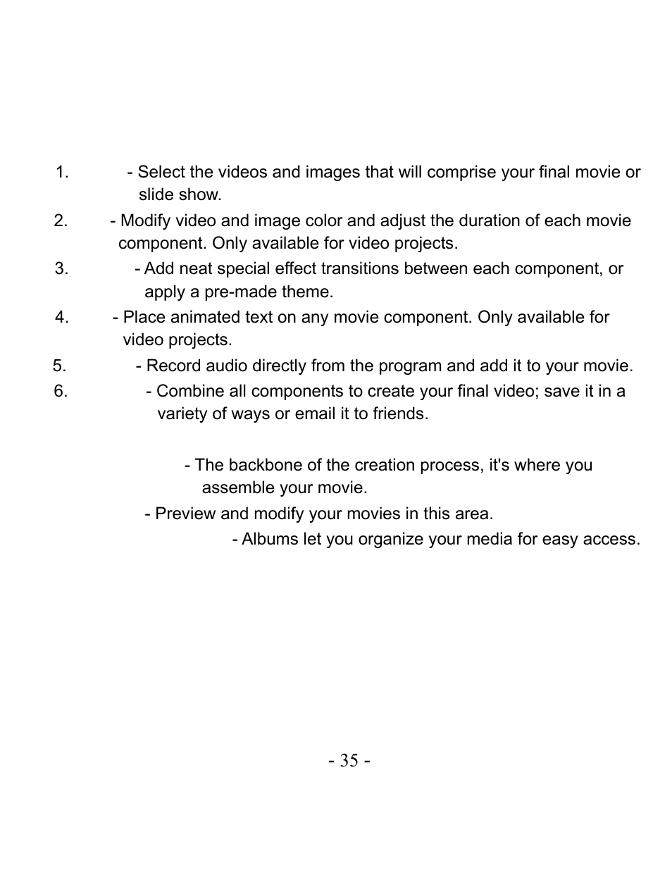 VistaQuest VQ-3110 User Manual | Page 39 / 47