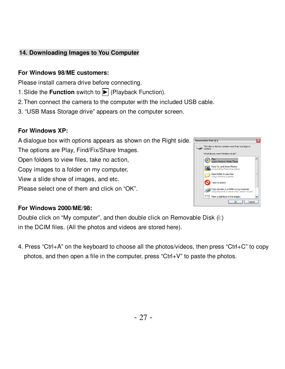 VistaQuest VQ-7015 User Manual | Page 31 / 42