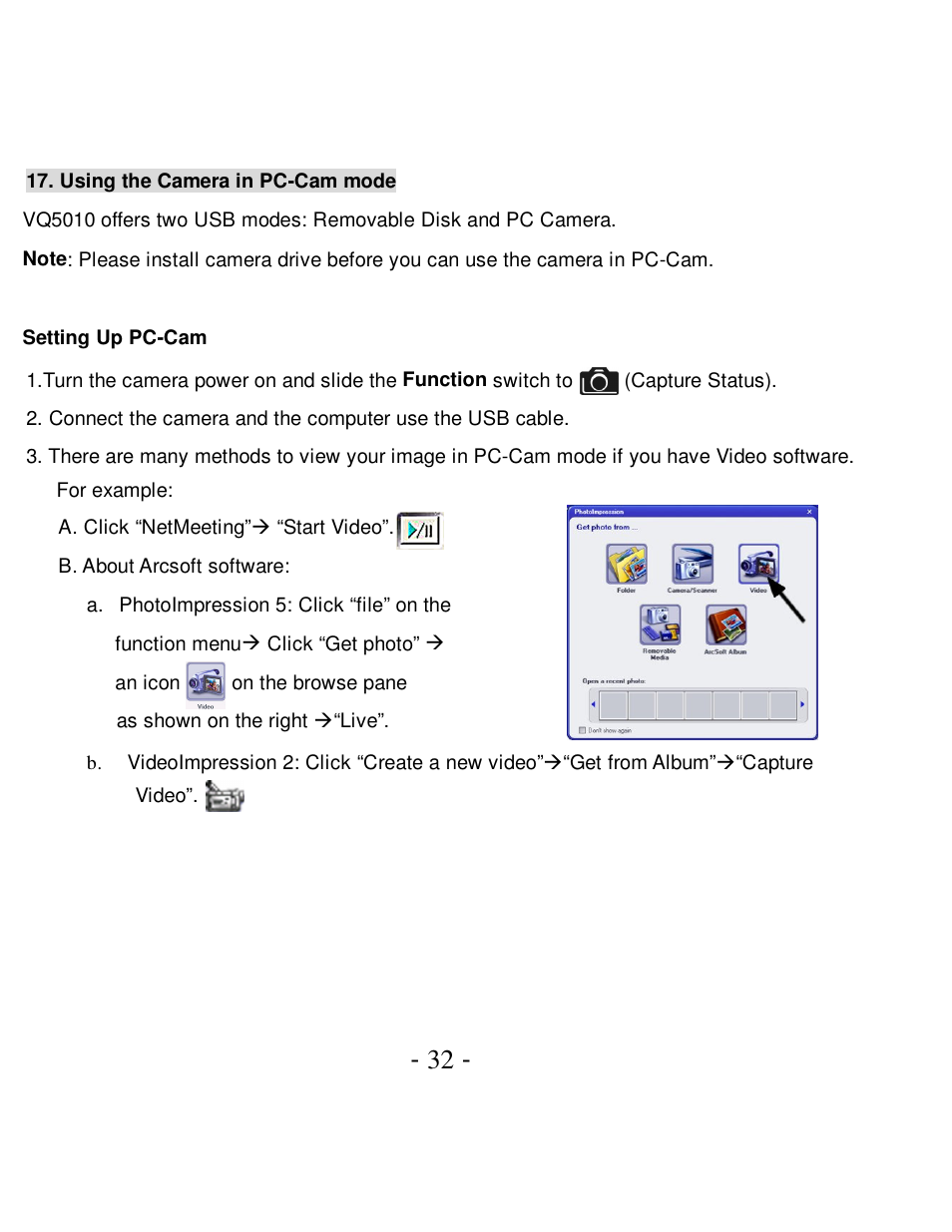 VistaQuest VQ-7015 User Manual | Page 36 / 42
