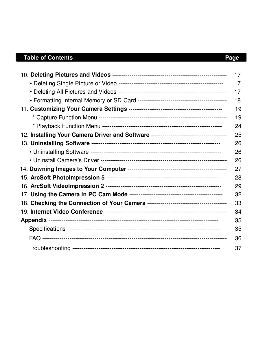 VistaQuest VQ-7015 User Manual | Page 4 / 42