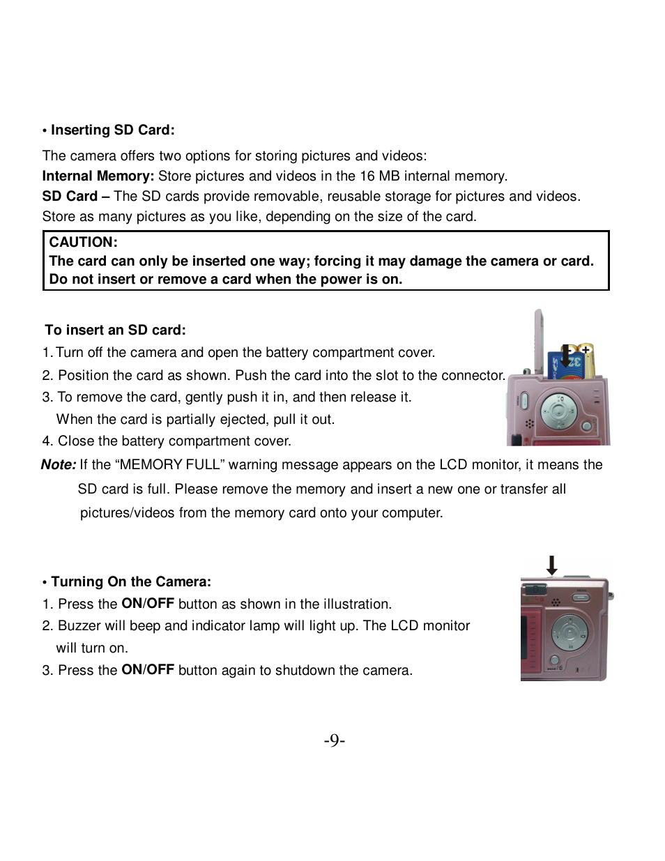 VistaQuest VQ-5015 User Manual | Page 13 / 42