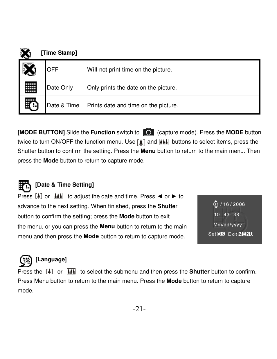 VistaQuest VQ-5015 User Manual | Page 25 / 42