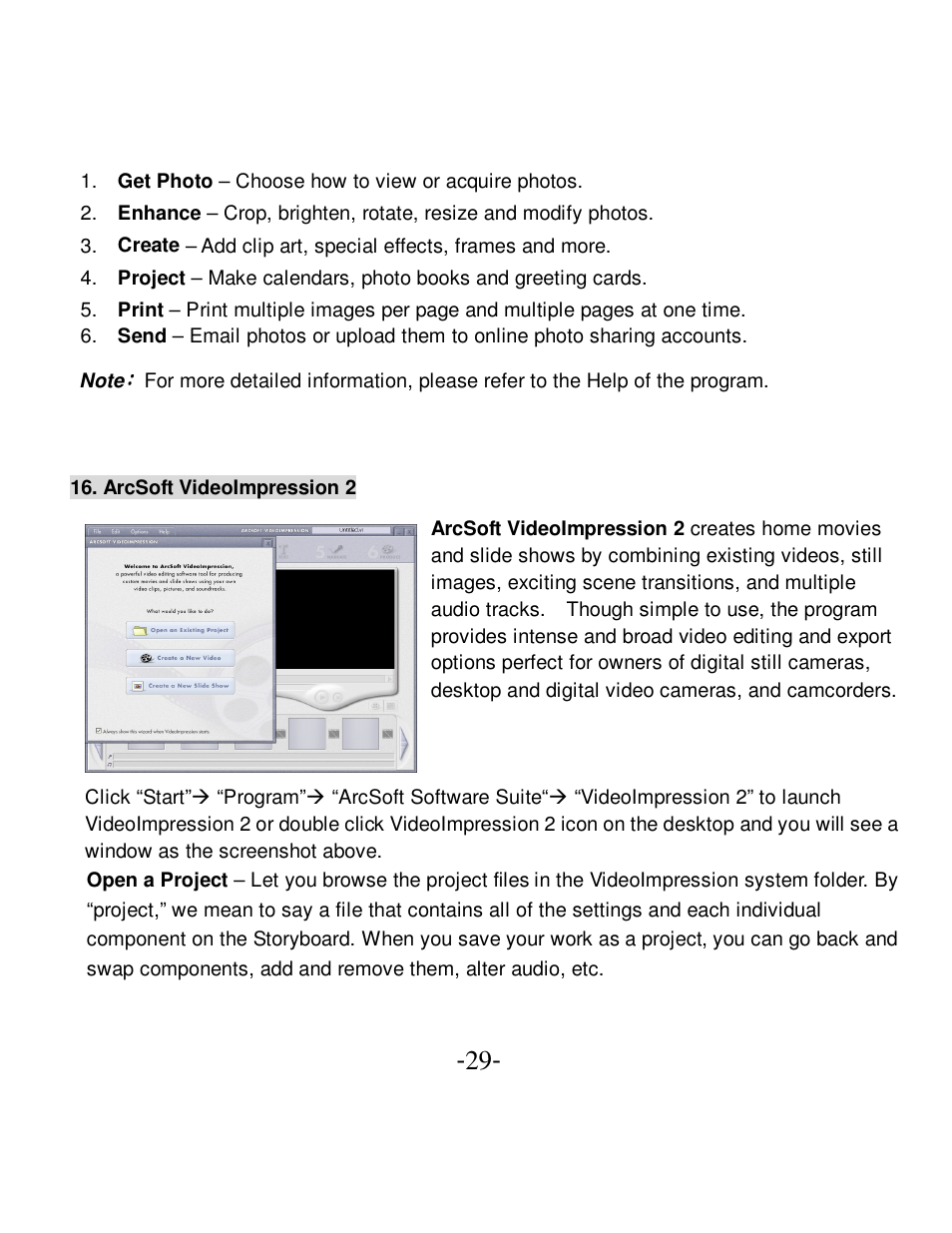 VistaQuest VQ-5015 User Manual | Page 33 / 42